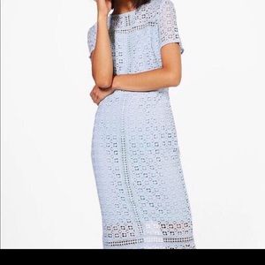 Knee Length Crochet Dress
